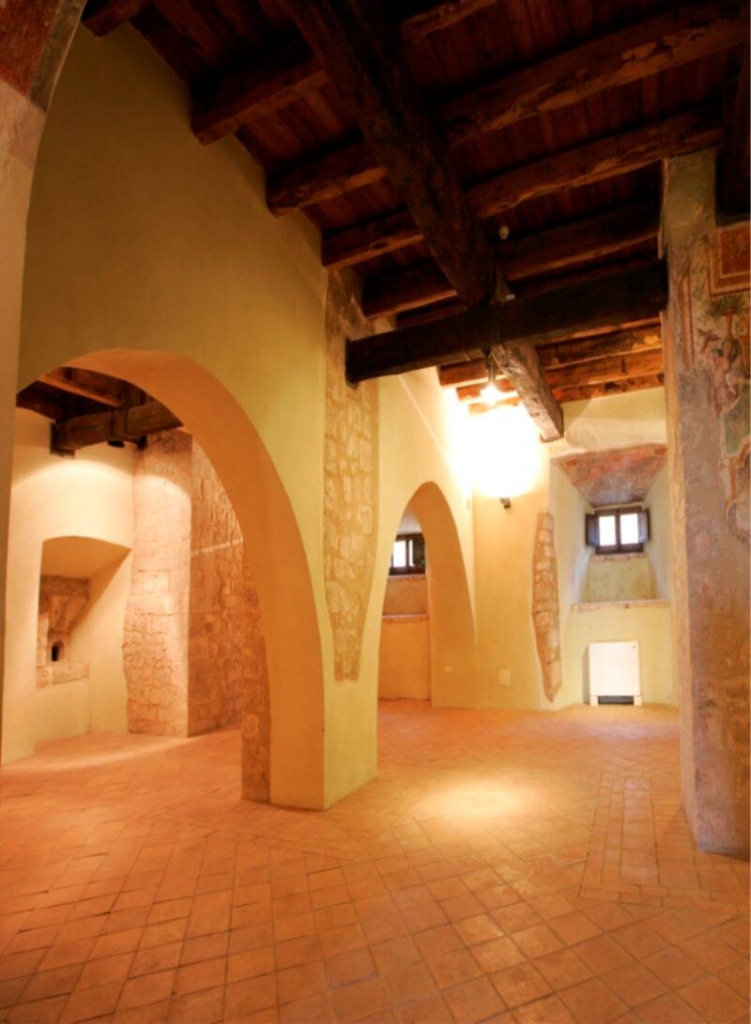 Castello baronale di Maenza - interno