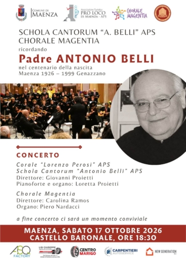 Concerto nel centenario della nascita di Padre Antonio Belli